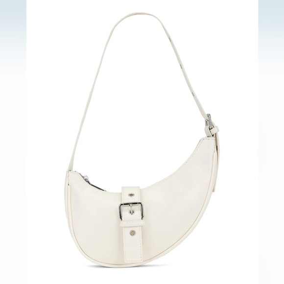 8 Other Reasons Handbags - REVOLVE White Crescent Shoulder Bag